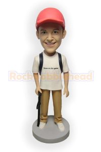 hiker custom bobblehead doll